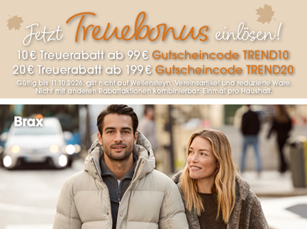 Hallo Herbst - jetzt Treuebonus einl�sen!