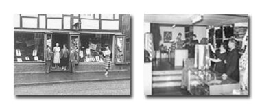 Mitarbeiter bei Kr�ger Kleidung 1954