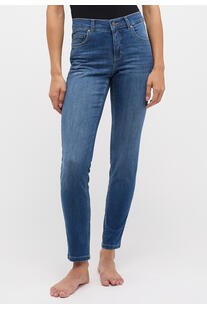 ANGELS Jeans Skinny jeansblau used einfarbig Skinny Skinny