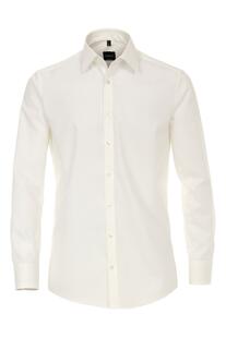 City Hemd weiss Modern Fit Langarm