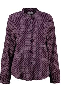 FYNCH HATTON Bluse Beere gemustert