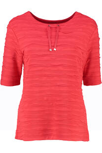 RABE Shirt Fresh Vibes Rot Kurzarm