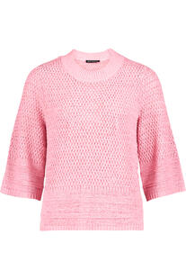 BETTY BARCLAY B�ndchengarn-Pullover flamingo pink 3/4-Arm