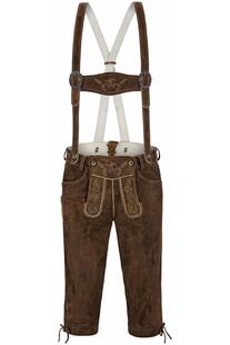 SPIETH & WENSKY Leder Kniebundhose Valentin braun