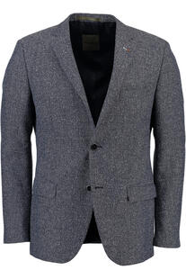BENVENUTO Leinen Sakko blau