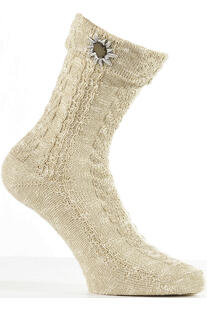 LUISE STEINER Socken beige