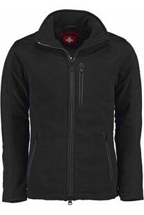 WELLENSTEYN Jet-Fleece-Sport-Jacke JJS-10 black/black windabweisend, wasserabweisend, atmungsaktiv