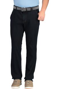 CLUB OF COMFORT High Stretch Denim-Jeans darkblue Garvey Flat-Front