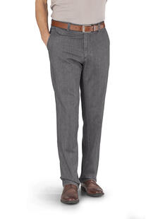 EUREX BY BRAX Flat Front Jeans Jim grau Pima Light Denim