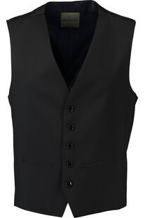 BENVENUTO Weste schwarz Modern Fit
