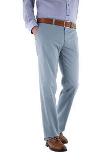 EUREX BY BRAX Tiefbund-Baumwoll-Stretch-Hose Jim hellblau Chino-Form