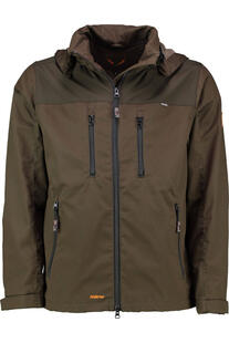 HUBERTUS Jagd-Jacke oliv wasserabweisend, ger�uscharm