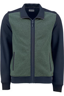 PIERRE CARDIN Sweat-Jacke gr�n