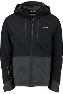 REGATTA Jacke Highton schwarz wasserdicht, atmungsaktiv
