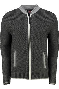 SPIETH & WENSKY Strickjacke Baltus anthrazit