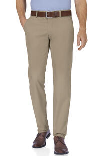 EUREX BY BRAX Baumwoll-Stretch- Hose Jim beige  Chino