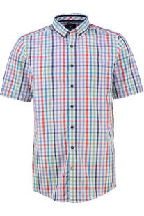 Redmond Hemd blau kariert Regular Fit