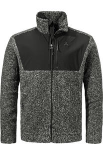 SCHOEFFEL Fleece Jacke Canterbury anthrazit  schnell trocknene Funktionswolle