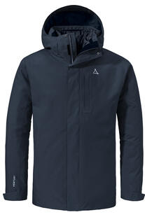 SCHOEFFEL 3 in 1 Jacke Tamina marine  winddicht, wasserdicht, atmungsaktiv, Stretch