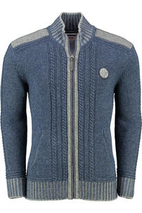 SPIETH & WENSKY Strickjacke Erato jeansblau
