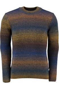 BRAX Pullover Buddy blau/braun