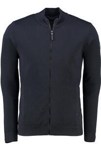 MAERZ Strickjacke marine mit Strukturmuster