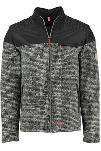 ALMGWAND Walk Jacke anthrazit meliert