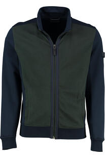 PIERRE CARDIN Sweat Jacke gr�n