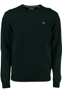 GANT Lambswool Rundhals   Pullover dunkelgr�n Superfine Lambswool