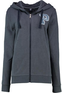 POLO SYLT Sweat Jacke blau