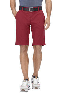 CLUB OF COMFORT Shorts rot Espa�a Pima Cotton mit Sonnenschutz