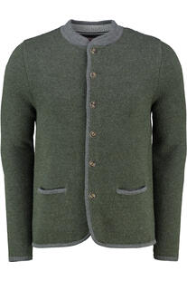 SPIETH & WENSKY Strickjacke Felicio oliv