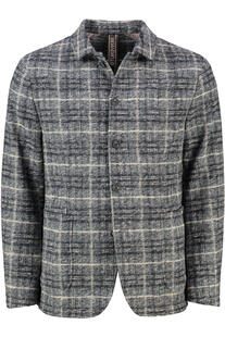 BENVENUTO Overjacket Livio blue kariert