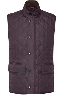 BARBOUR Steppweste Lowerdale braun