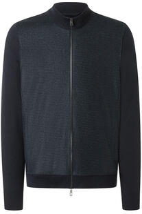 MAERZ Strickjacke navy Regular Fit