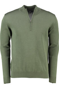 MAERZ Stehkragen Pullover moos garden