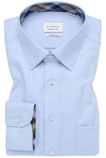 ETERNA Hemd hellblau comfort fit Langarm