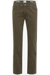 BRAX Baumwoll-Jeans Cooper Marathon olive Regular Fit