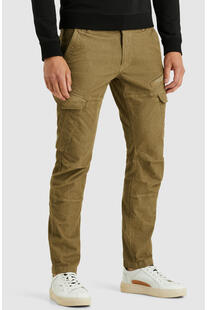 PME LEGEND Nordrop Cargo Hose fine structure tapared fit vintage khaki Tapered Fit