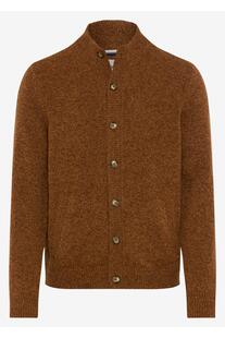 BRAX Strickjacke Jeff toffee
