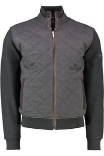 BUGATTI Sweat Jacke anthrazit