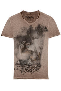 HANGOWEAR T-Shirt Gerhard hellbraun
