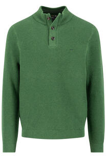 FYNCH HATTON Troyer dark leaf Casual Fit