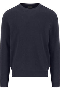 FYNCH HATTON Rundhals Pullover navy Casual Fit