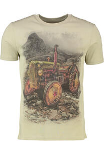 ALMTRACHT T-Shirt Traktor sage