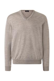 MAERZ V-Ausschnitt Pullover iced latte