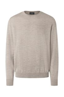 MAERZ Rundhals Pullover iced latte