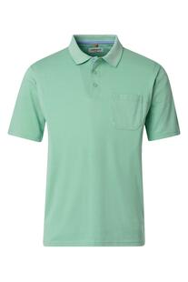 REDMOND Jersey Polo Shirt gr�n Regular Fit