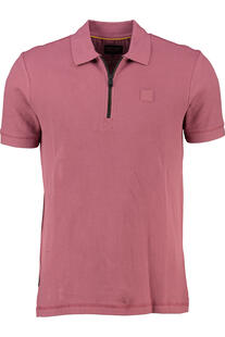PME LEGEND Polo-Shirt roan rouge Regular Fit