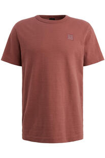 PME LEGEND T-Shirt Jacquard roan rouge